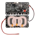 9-32V 20W/22W for QiWireless Charger Transmitter Module Circuit Board with 3 Coil for DIY Car Outdoor Power Supply
