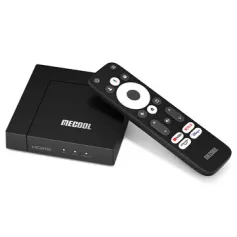 Mecool KM9 PRO MAX 2+32G Android 12 GTV Smart TV Box Quad-core ARM Cortex A55 Support 2.4G/5G WiFi & BT5.0 Media Player 3D 4K HDR10+ Dolby Audio Set Top Box with Remote Control