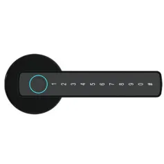 RAYKUBE M5 Tuya BLE スマート指紋ドアロック 電子ロック(パスワード/キー/カード/Tuya APP スマートドアロック解除)