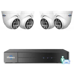 PK-4YHC285 5MP Wifi IP Camera Guard Viewer Security System Human Vehicle Detection 2-Way Audio Smart Playback PoE Night Vision