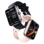 F57L 1.91-inch HD Screen Heart Rate Blood Pressure Blood Glucose SpO2 Monitor Sleep Monitoring Temperature Measurement Multi-sport Modes IP67 Waterproof Smart Watch