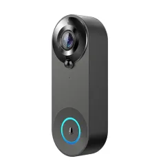 W3A Smart WIFI Tuya 1080P Video Doorbell Wide-Angle PIR Motion Sensor Night Vision Two-Way Audio TF Card Cloud Storage Home Security