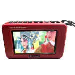 Nintaus E15 10W 4.3-inch HD Pocket Radio bluetooth Speaker Video Player Built-in Full Range Internal Magnetic Speaker 4000mAh Battery Support USB AUX TF Card Playback Portable Speakers