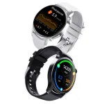F207R 1.35-inch HD Screen 3D Large Arc Glass AI Intelligent Voice bluetooth Call Heart Rate Blood Pressure SpO2 Monitor Sleep Monitoring Non-invasive Blood Glucose Measurement Metto Multi-sport Modes IP67 Waterproof Smart Watch