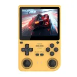 Powkiddy V20 256GB 3D Joystick Handheld Game Console Built-in 20000+ Games 3.5inch IPS Screen Quad-core 5000mAh Dual TF Card Slots 3.5mm Earphone Open Source Linux System Video Game Player Console