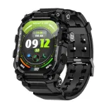 LOKMAT APPLLP 7 MAX 5G Android Smart Watch 2.06 Inch AMOLED Display GPS WiFi Heart Rate Blood Oxygen Monitor Sleep Monitoring Multi-sport Modes Music Playback NFC Function Flashlight 2MP Pull-out Camera