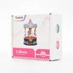 AOSEED X-Music Toy Creation Kit 3D Printed Music Box Assembly Set High-Quality Plastic Metal Components 8 Pieces for X-Maker DIY Projects