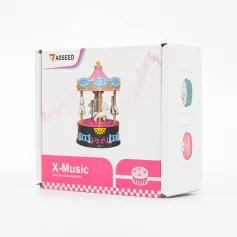 Kit di creazione di giocattoli musicali AOSEED X-Music, set di montaggio per carillon stampato in 3D, componenti in metallo e plastica di alta qualità, 8 pezzi per progetti fai da te X-Maker