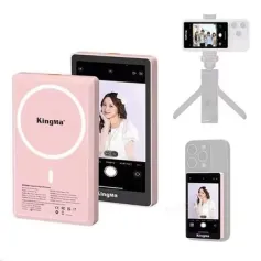Kingma VL-PH02 Max Selfie Stick Magnetic Selfie Live Streaming Vlog Display Screen Photo for iPhone 16 16 Pro 15 14 13 Pro Max for Samsung Galaxy S25 Pro for Huawei Pura X