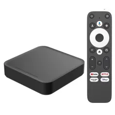 RockTek GT1 UHD ТВ-бокс сертифицирован Google 2 ГБ + 32 ГБ Realtek1325 A55 Edge AI Поддержка Dolby Atmos 2T2R Wifi5 BT5.2 Android Box Top Top Box