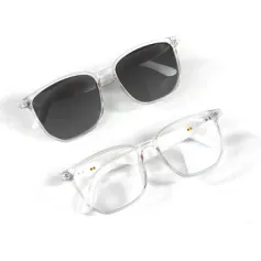 Senbono GS03 Smart Glasses Bluetooth 5.4 Polarized UV400 Anti-Blue Light Touch Control Lightweight 27g Hands-Free Calling Music Playback Smart Audio Sunglasses