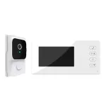 Y8-KP2 2.4G Bluetooth Visual Doorbell Wireless Installation Infrared Night Vision Two Way Video Intercom Ultra Long Standby Time 4.3 Inch IPS Screen