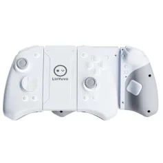 LinYuvo KS33 RGB bluetooth Game Controller for Switch/OED Joy-con with Mechanical Button Macro Function Dual Motor Joypad