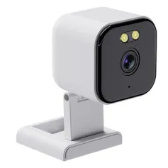2MP Wireless WiFi Security Camera Color Night Vision Two-Way Audio Motion Detect Spotlight Siren Alarm IP65 Waterproof Smart Home Monitoring Cameras
