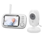 ABM600 3.5 inch Wireless Video Baby Monitor Night Vision Temperature Monitoring Two Way Audio Talk Night Vision Baby Nanny Security Camera