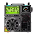 HanRongDa HRD-C919 Multi-band Radio AIR FM MW SW Shortwave VHF UHF WB Portable bluetooth Speaker Aviation Band Radio Receiver 5000mAh Battery Supports TF Card AUX