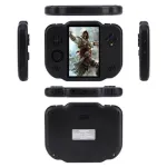 AMPOWN MINI ZERO 40 64G Vertical Handheld Game Console 4.0-inch Dual Systems Dual Mode 1900+ Games 4300mAh Battery Touch Screen Retro Video Game Player Console