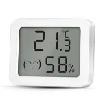 Ewelink Smart Zigbe Temperature Humidity Sensor LCD Display Thermometer Hygrometer APP Remote Control Real-time Monitoring Work with Alexa Google Home