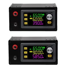 XY6506/XY6509 CNC Adjustable DC Buck Power Supply Constant Voltage Constant Current Solar Charging Module 0-65V 6A/9A 390W/585W Step-down Module with Cover