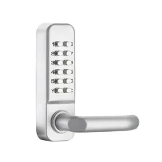 Keyless Mechanical Door Lock Waterproof Non-Power Digital Password Entry Anti-Theft Security for Home Office