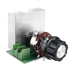 3 Adet 4000W SCR Elektronik Voltaj Regülatörü Hız Kontrol Cihazı Kontrol Kartı Regülatör Dimmer Yüksek Güç Modülü AC 220V Dirençli Yük