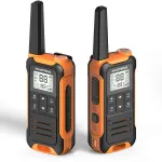 Baofeng BF-T22 Walkie Talkie 16 Channels PMR 446MHz License-Free LED Display VOXs Hands-Free Long-Range Communication Without Battery