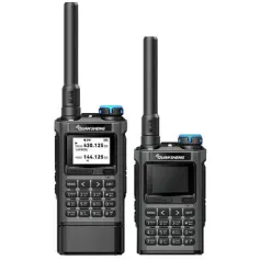 Quansheng UV-K1 5W Tehokas kannettava radiopuhelin Type-C Lataus Monikaistainen lähetinvastaanotin Ilmailu NOAA Säähälytin DIY-räätälöinti Kaksisuuntainen radio