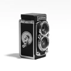 CHUZHAO Vintage Digital Camera 12MP Photo 1080P Video 1.54 Inch Screen Compact Design Rechargeable Battery Retro Style Camera