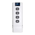 Moes Tuya Smart Zigbe Scene Switch 4 Gang 12 Scenes Remote Tuya Zigbe Hub Required No Control Devices Limitation