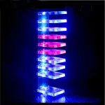 DIY Dream Crystal Electronic Column Light Cube LED Music Voice Spectrum Kit