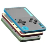 K10 500-in-1 Classic Games Handheld Game Console 2.4-inch LCD Display Retro Video Mini Game Console Support 5 Languages Rechargeable for Kids and Adults