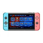 Powkiddy X70 Handheld Game Console with 7-inch HD Screen ATM7051 32G 3500mAh 3D Joystick Support Two-Player Games