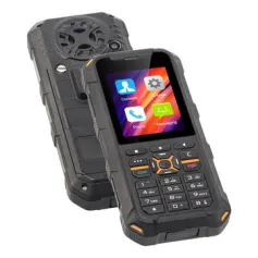 UNIWA F20 4G LTE Rugged Walkie Talkie 2.4-inch Touch Screen Handheld Phone IP68 Waterproof 3500mAh Battery GPS GLONASS Beidou Rugged Communication Device
