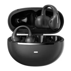 M136 TWSイヤクリップ イヤホン Bluetooth 5.4 イヤホン 720° パノラマサラウンドサウンド 低音 指向性音伝送 音声ノイズキャンセリング 24時間再生 オープンイヤーヘッドホン