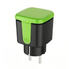 RSH-OP003 16A Tuya Smart WiFi Socket IP44 Waterproof Enèji Monitè Inyon Ewopeyen Plug Wireless Remote Sipò Scene Linkage Kontwòl Vwa ak Alexa Google Home