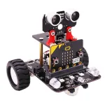Yahboom Microbit intelligens robotautó Micro:bit V2 tábla Kódprogramozás STEM oktatás gyerekek kódolás barkácsolás elektronikus készlet