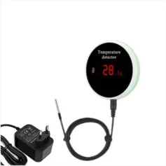 Tuya WIFI Temperature and Humidity Sensor with 1m Cable Detecting Temperature from -20 ℃ to 80 ℃ Tuya Smart App Monitor