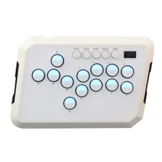 Powkiddy A50 Arcade Gaming Keyboard Leverless Fight Stick for PC Android Switch PS4 PS5 Steam Deck SOCD Hot Swap RGB Fight Pad