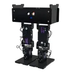 HU-068 Robot 6 Degrees of Freedom Acrylic Metal Structure 16-Channel Servo Control Board High Torque Lithium Battery TTL Serial Control Advanced Walking Robot
