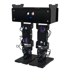HU-068 Robô 6 Graus de Liberdade Estrutura Metálica Acrílica Placa de Controle Servo de 16 Canais Bateria de Lítio de Alto Torque TTL Controle Serial Robô Ambulante Avançado