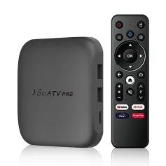XS97ATV PRO 4G+32G 6K TV Box Android 12.0 Allwinner H618 Quad-core Support 2.4G/5G WiFi BT4.2 Media Player Set Top Box with Remote Control