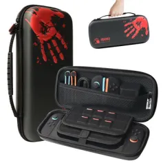 Ralan Switch 2 Console Carrying Case Waterproof Hard Shell Shockproof Large Storage Bag for Console Accessories for Switch 2 Gamepad Game Cards Adapter