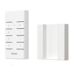 SONOFF RM433 R2 Base 433MHz RF Remote Controller 8 Button Remote Control Paired with SONOFF TX Wall Switch RF Devices IFan04 D1 RFR2 Work with Alexa Google Home