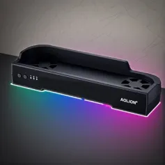 For Switch2 Series Gaming Console Cooling Fan Base RGB Wall Mounted Heat Dissipation Bracket2
