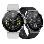 QW33 1.28inch HD Screen bluetooth Call ECG+PPG Heart Rate Blood Pressure Blood Oxygen Monitor Sleep Monitoring NFC Access Control Multi-sport Modes Music Playback IP67 Waterproof Smart Watch