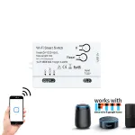 eWelink Smart WiFi Switch DIY Timer 1/2/4CH DC5V2V Intelligent Switch Braker Module APP Control Work with Alexa Google Assistant