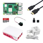 Raspberry Pi 5 4G 8GB RAM Development Board Kit Raspberry Pi5 Motherboard with Housing Artificial Intelligence Programming Learning PCIe 2.0 Interface