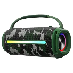X5 20W bluetooth Speaker Portable Speaker 3D Stereo Deep Bass RGB Light 20H Playback Hands-free Calls IPX6 Waterproof TWS Radio Wireless Subwoofer Speakers