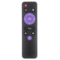 Ranplasman IR Kontwolè Kontwòl remote pou H96 Max RK3318 H96 Mini H6 Allwinner H603 Bwat televizyon