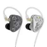 KZ AS24 24BA Units Wired Earphone 12 Balanced Armature Drivers HiFi Sound Noise Cancelling 3.5mm DJ Monitor Earbuds Sport Headset